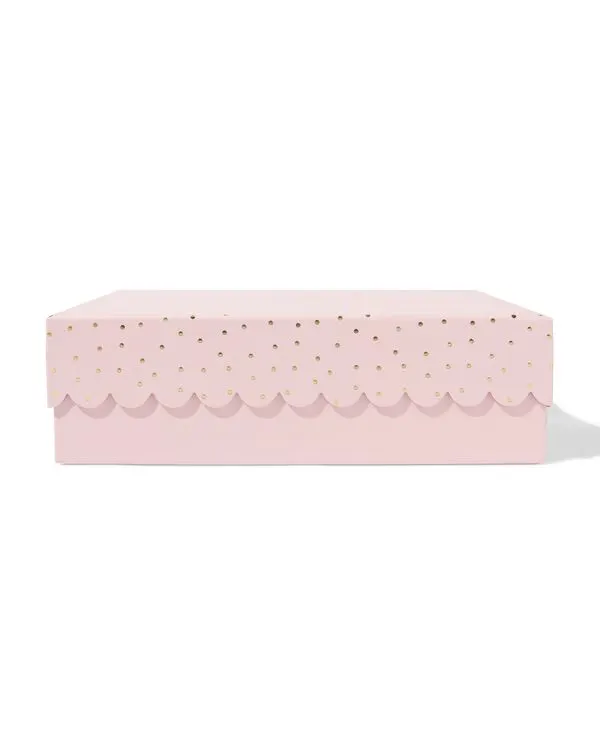 doos L 9x22x31cm papier stippen