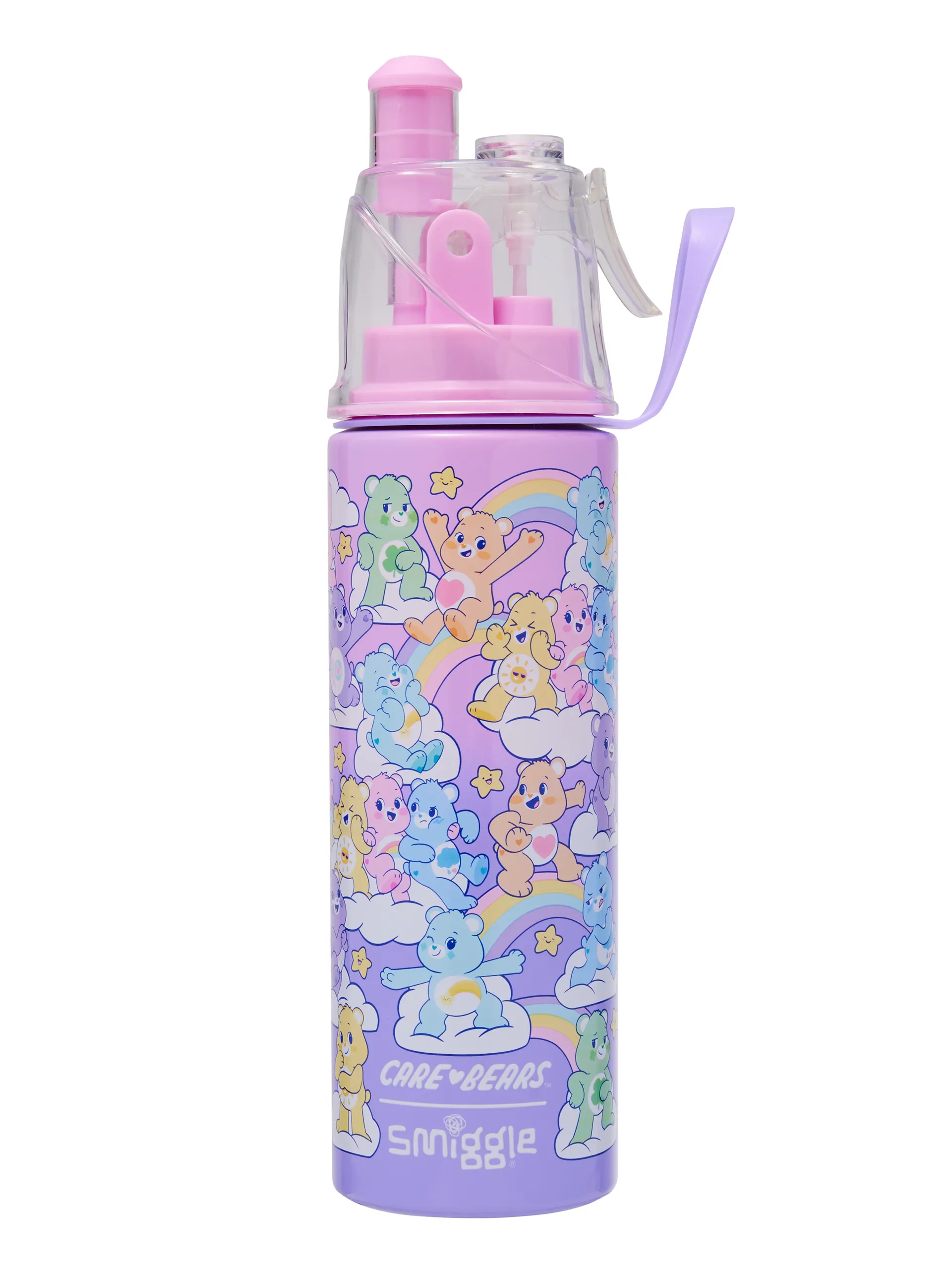 Care Bears Insulated Stainless Steel Spritz Drink Bottle 500Ml