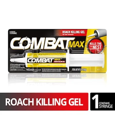 Combat Max Indoor/Outdoor Roach Killing Bait Gel 2.1 -oz Ready to use Roach killer