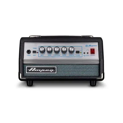 AMPEG MICROSTACK VR 200 WATT BASS AMP HEAD 99-026-0601