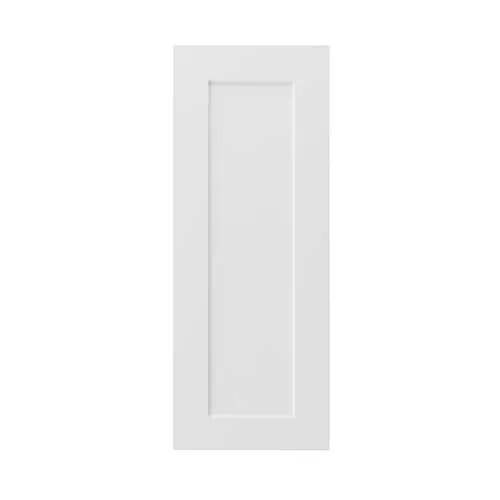 12 in. W x 30 H MDF Shaker Door for Kitchen Cabinet, White