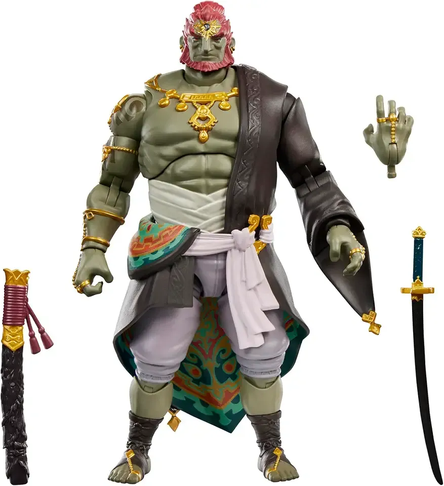 Hasbro The Legend of Zelda Heroes of Hyrule Ganondorf | The Legend of Zelda: Tears of the Kingdom Deluxe Collectible 6-Inch Action Figure