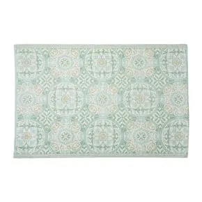 Buitenkleed cirkels - groen - 120x180 cm