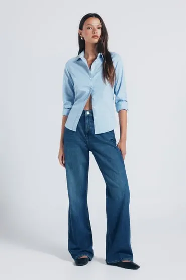 Camisa Oxford algodón