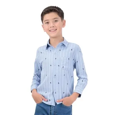 Camisa Hummo Kids Niño Estampado Full Print Gráficos