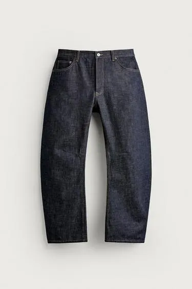 STRAIGHT BARREL FIT JEANS