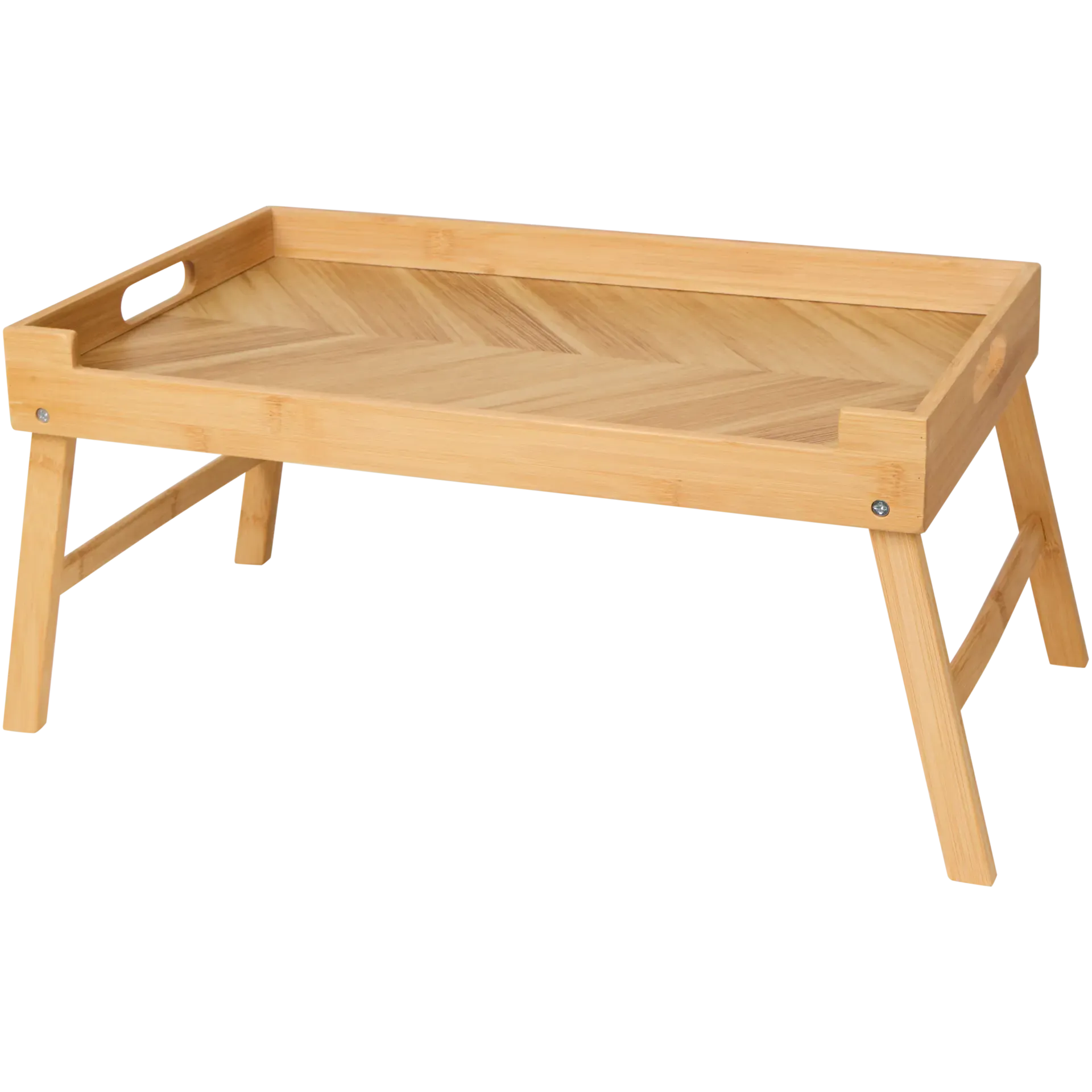 Vassoio da letto in bambù