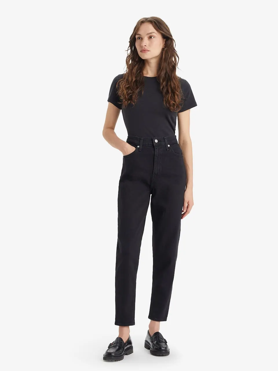 Tapered Jeans 'High Waisted Mom Jean'