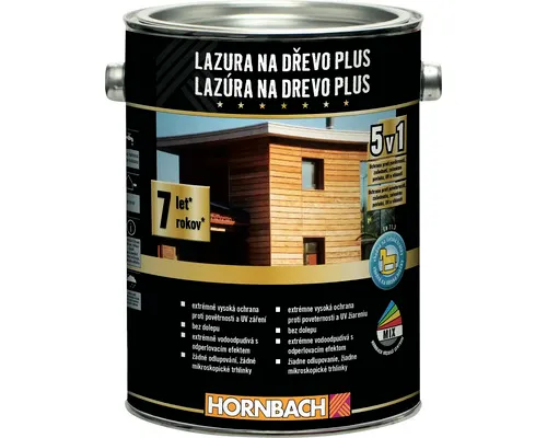 Lazura na dřevo Plus HORNBACH MIX, odstín k namíchání