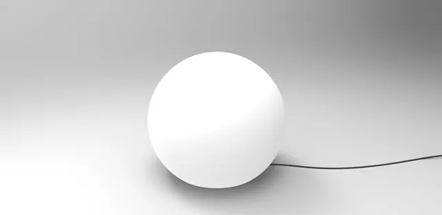 Lampada da esterno BULY H 26.5 cm, in polietilene , luce bianco freddo E27 650LM NEWGARDEN