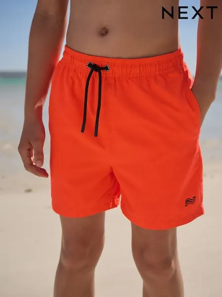 Orange Swim Shorts (1.5-16yrs)