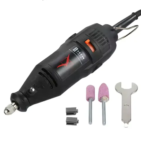 110/220V Electric Drill Dremel Grinder Engraving Pen Electric Grinder Rotary Power Tools Mini Drill Kit Set 130W 5 Variable Spee