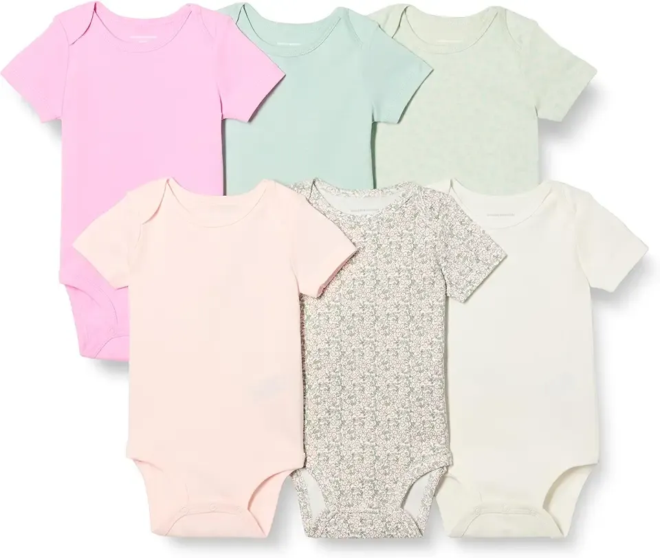 Unisex Babies' Short-Sleeve Bodysuits