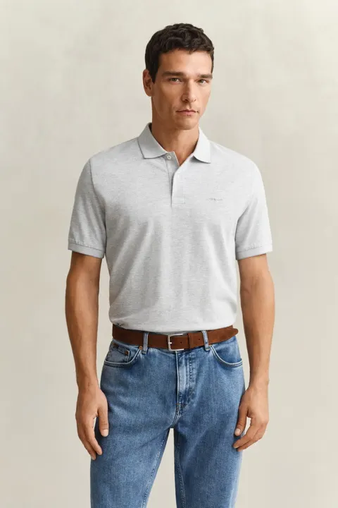 Tofarget poloskjorte