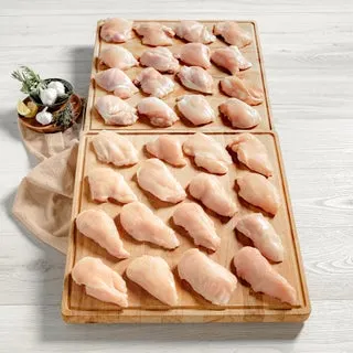 Rastelli's Antibiotic-free Chicken Breast and Thigh Pack, 32 Total Packs, 10 lbs. Total