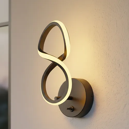 Patriot Lighting® Calix Black LED Outdoor Wall Light