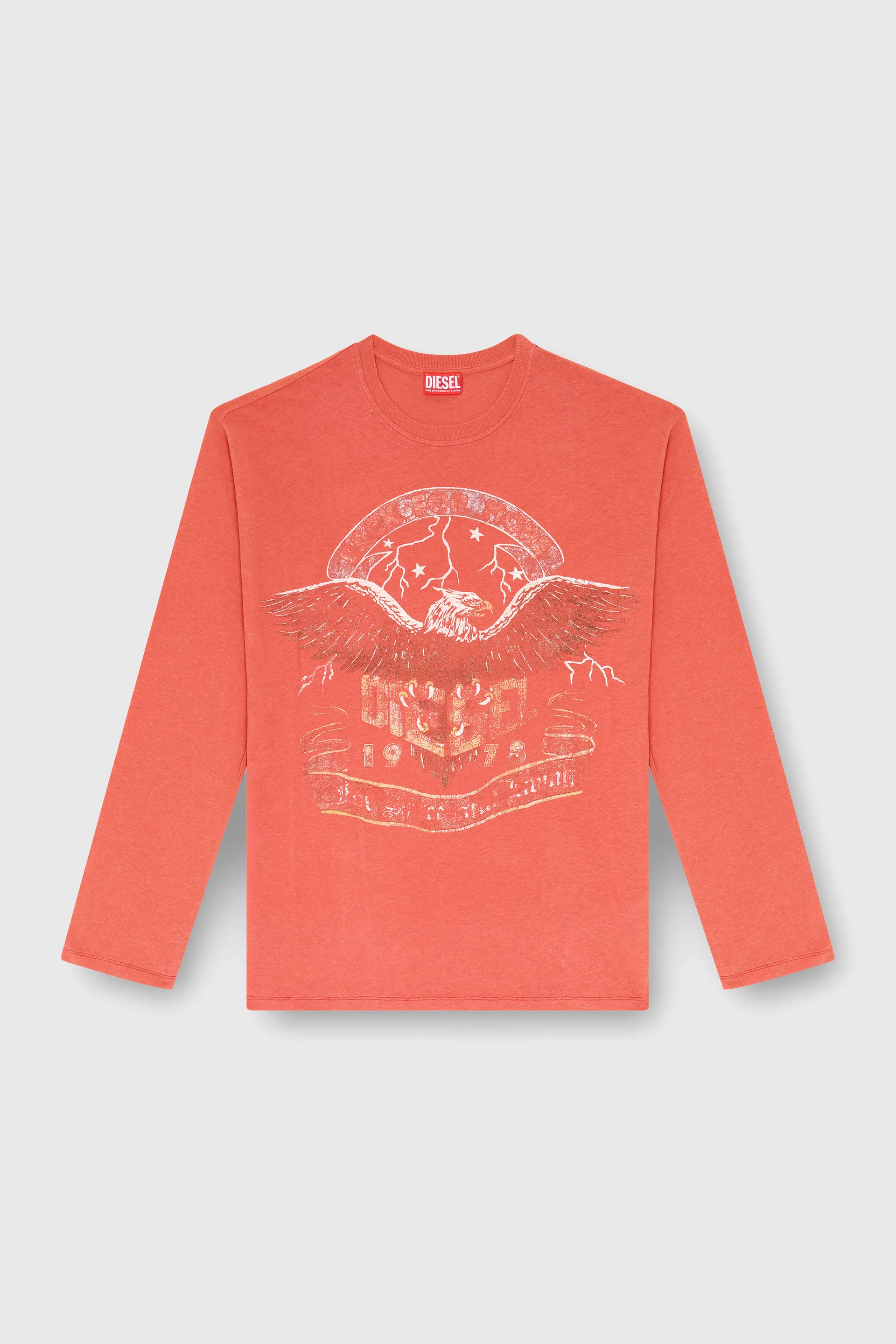 Long-sleeve T-shirt with concert graphics