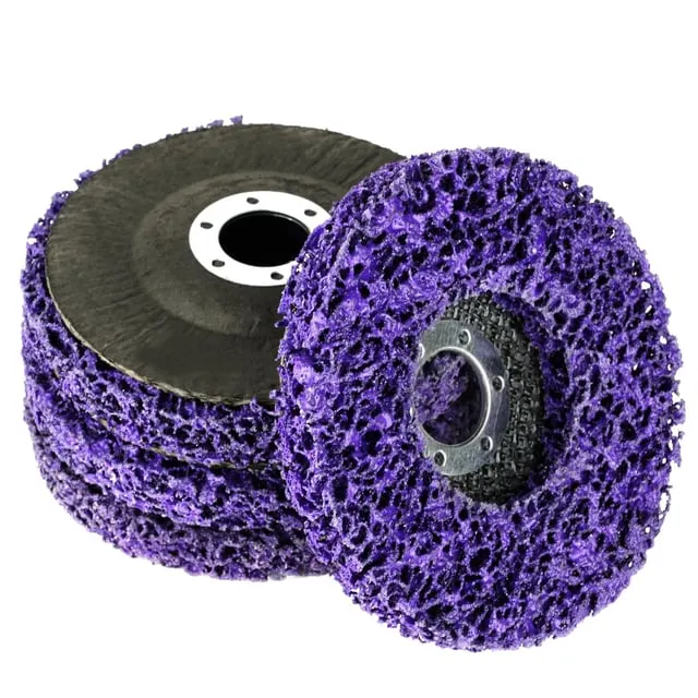 (4 pezzi) Disco abrasivo a grana grossa, 115 mm x 22 mm, dischi per smerigliatrice per la pulizia di metallo, acciaio, ferro e pietra.