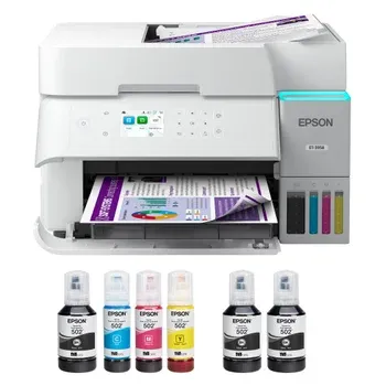 Epson EcoTank ET-3958 Wireless All-in-One Color Supertank Printer, White