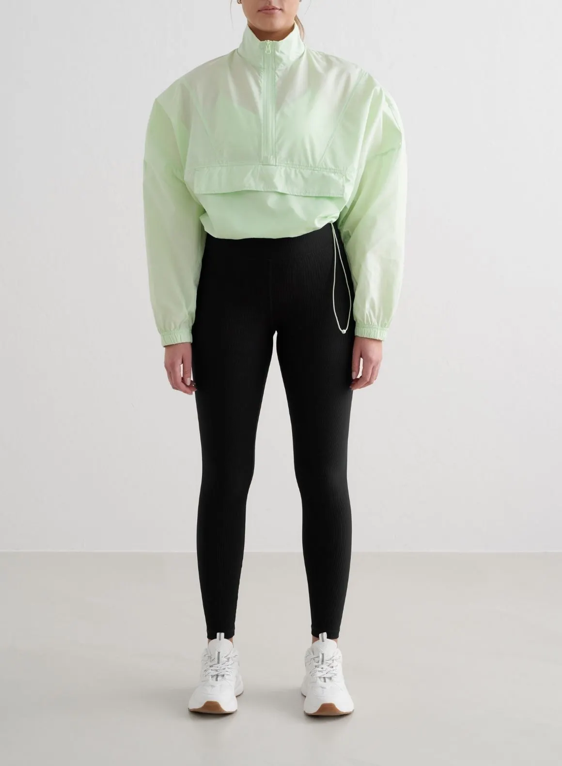 Spearmint Balance Blocked Windstopper Jacket