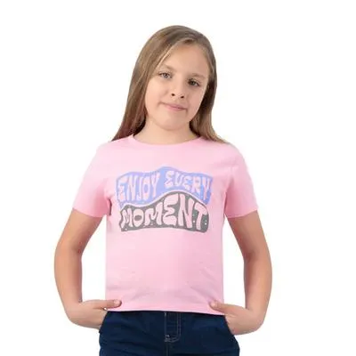 Playera Fantastic Niña Leyenda Enjoy Every Moment