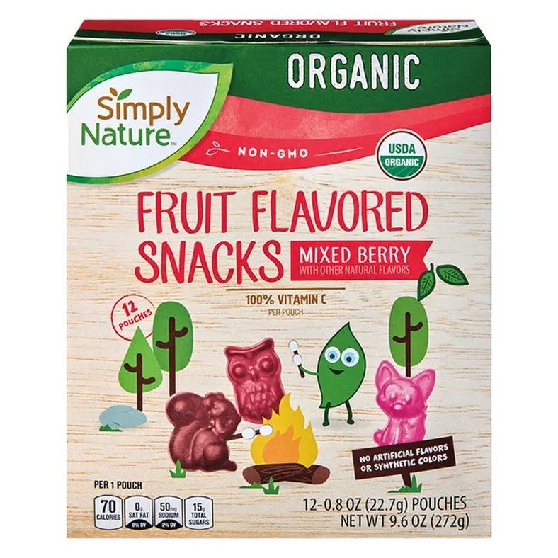 Simply Nature Organic Fruit Snacks