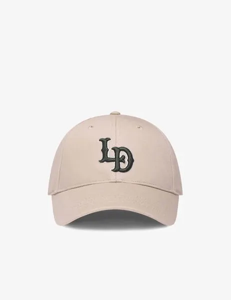 LD Logo Baseball Cap Dark Sand