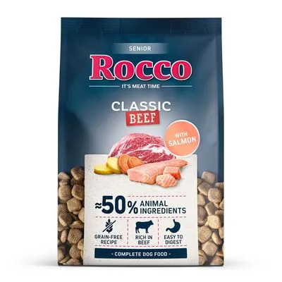 Rocco Senior Classic Rind mit Lachs