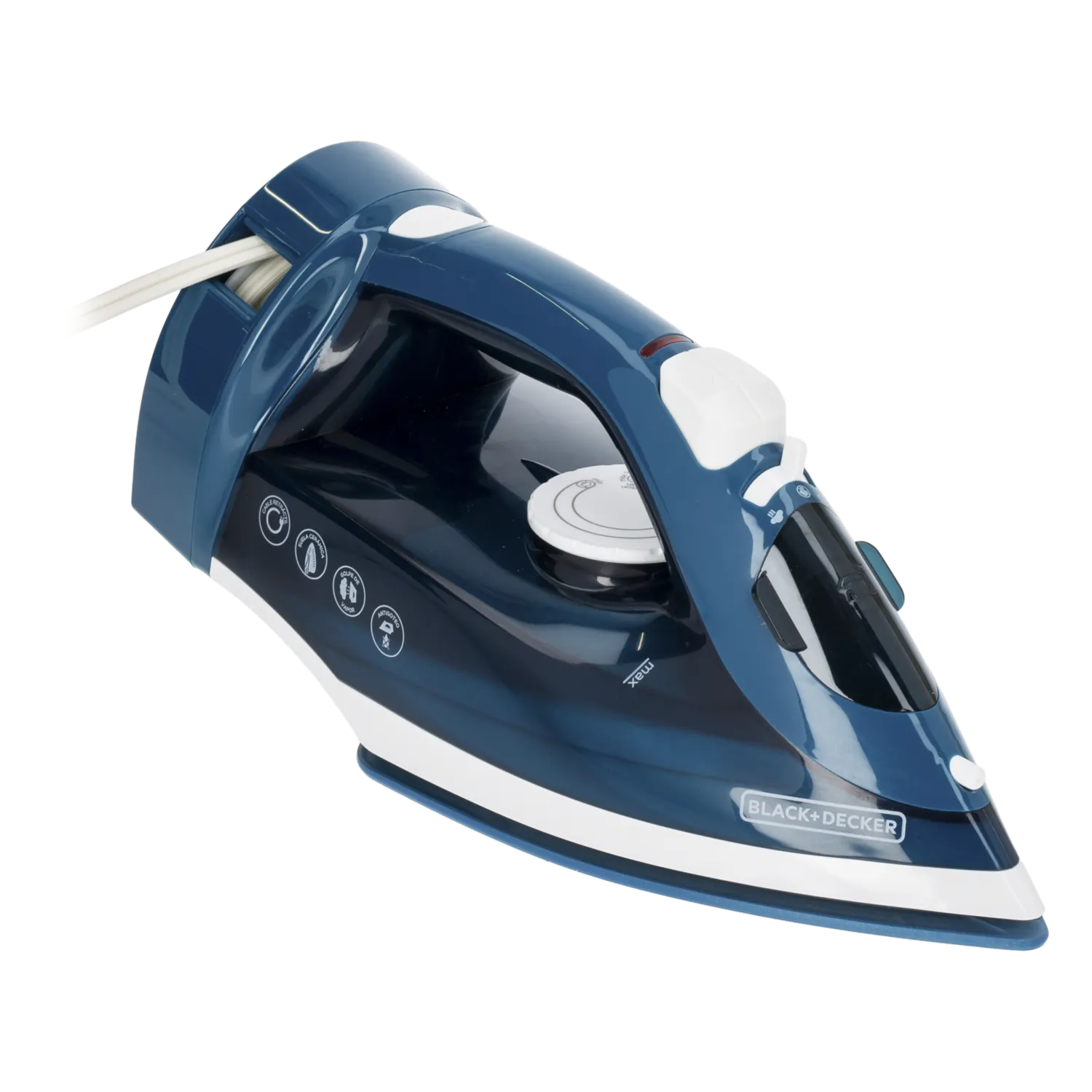 Plancha De Ropa Con Cable Retráctil BLACK & DECKER 1200 Watts