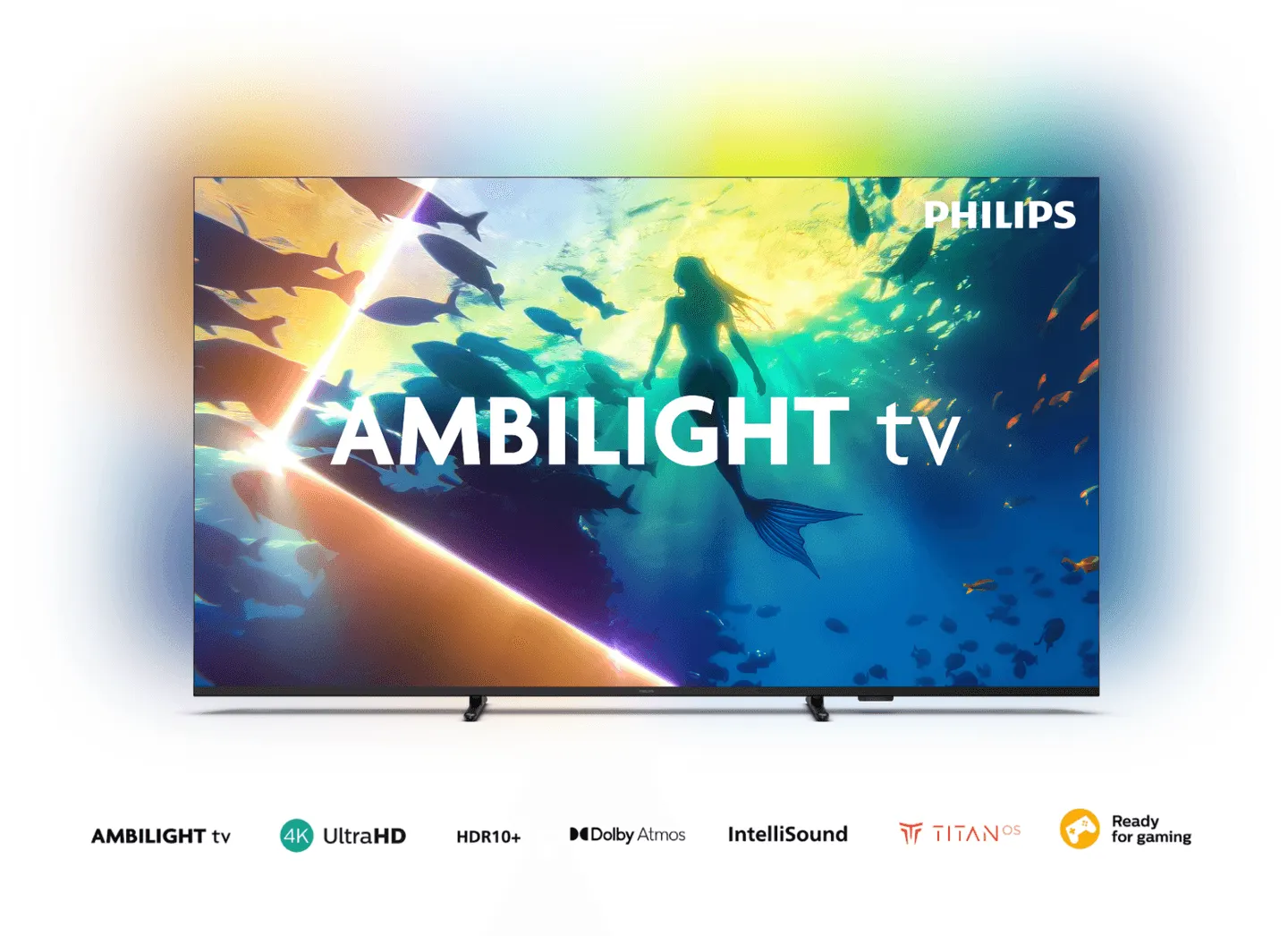 Smart TV LED 4K Philips 75" Titan OS 75PUD8100/77