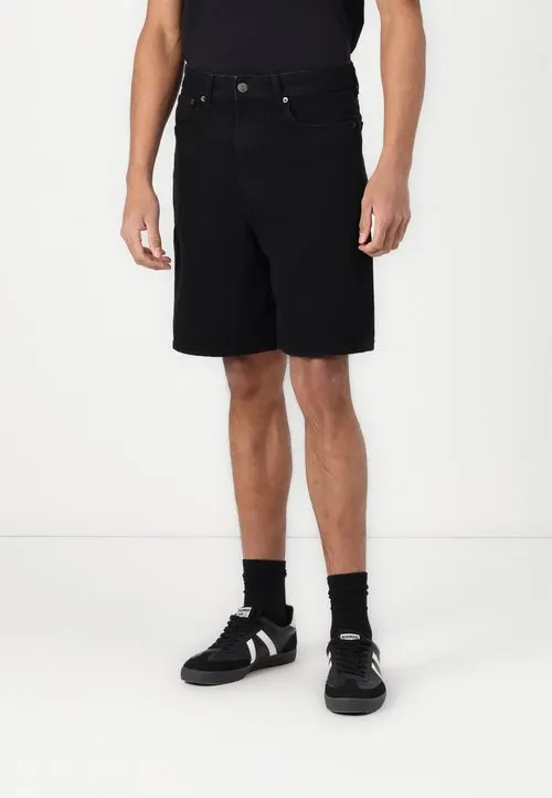 Denim ONSFADE Mid waist Loose Fit - Jeansshorts - black denim