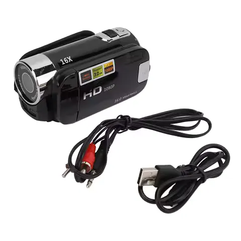 NEW Digital Video Camcorder Portable 2.7inch Color Screen Full HD 1080P Handheld Camera Recorder for Kids for Gifts for Family