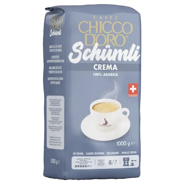 Chicco d\'Oro Schümli Crema oder Espresso