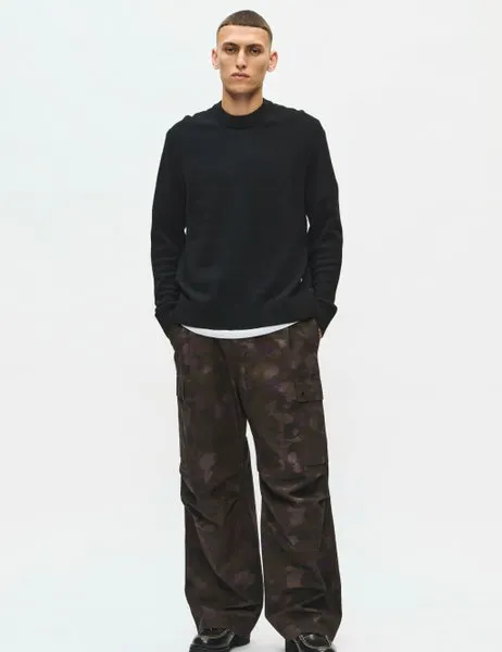 WWlogo Crew Neck 25298 Black