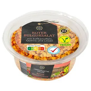 Orientalischer Salat 200 g, Bulgur-Süßkartoffel