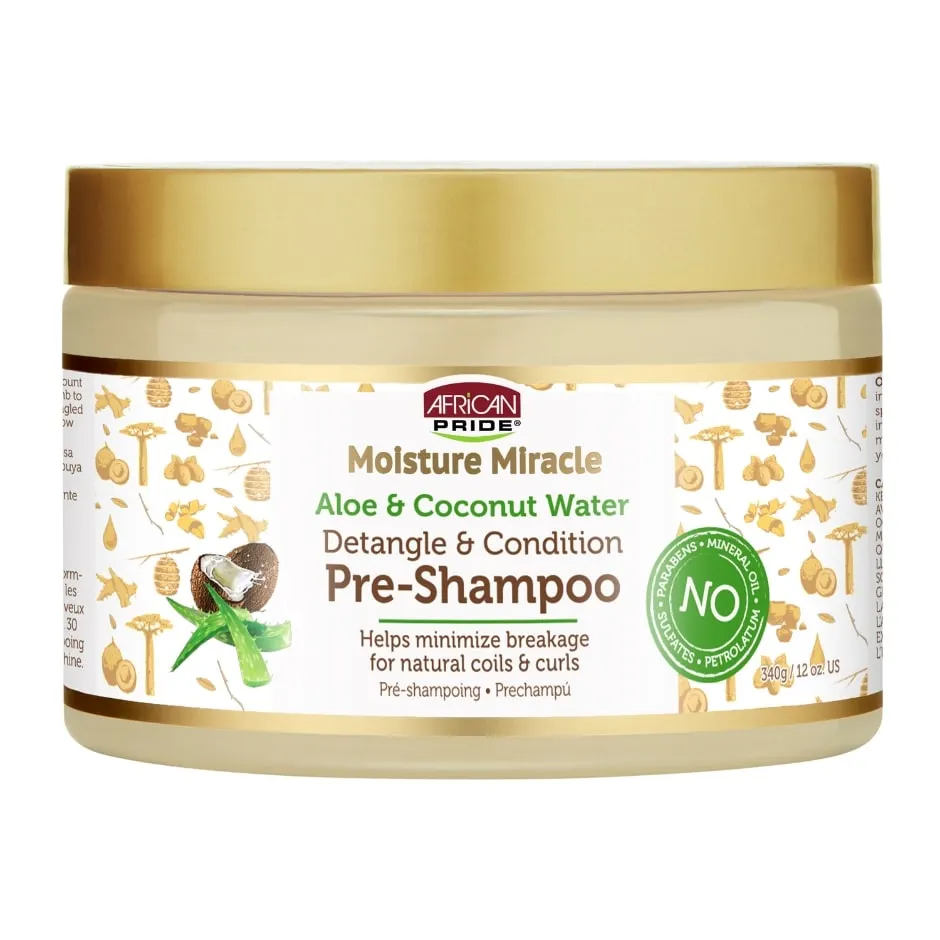 African Pride Pre-Shampoo, 12 fl oz.