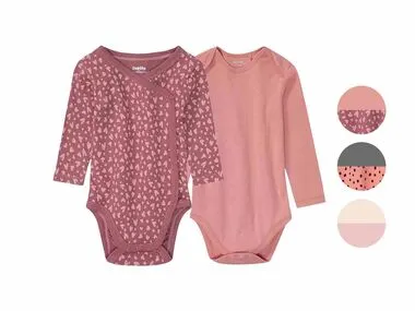 Bodys para bebé pack 2
