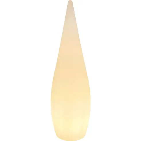 Außenleuchte - weiß - 96 cm hoch