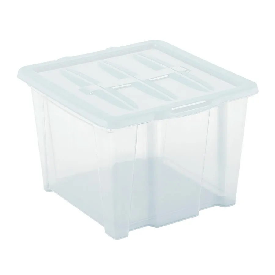 Caja multiuso Rimax 30 lt transparente