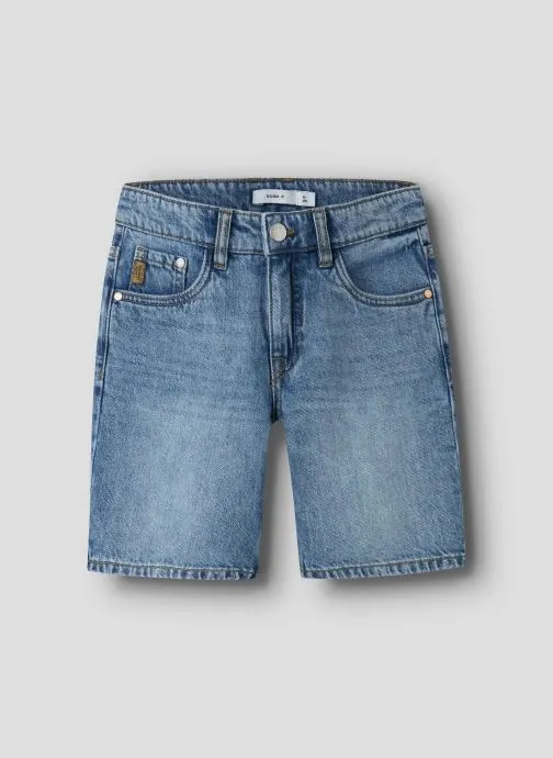 Shorts Nkmryan Reg L Dnm Shorts 6750-Dm Noos jongens blauw