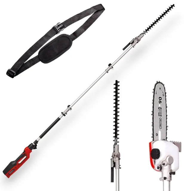 Multifunzione 900W 2in1 tagliasiepi e motosega elettrico con asta telescopica fino a 260 cm EINHELL GC-HC 90/2046 T