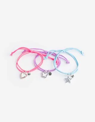 Braccialetto - Confezione da 3 pezzi - argento