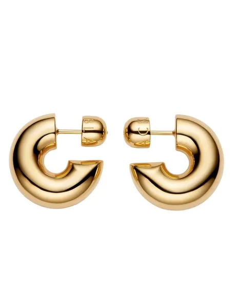 Prima Hoops Large Pair Gold