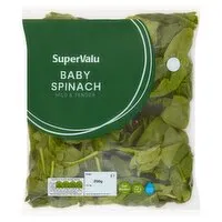 SuperValu Baby Spinach (200 g) Open Product Description