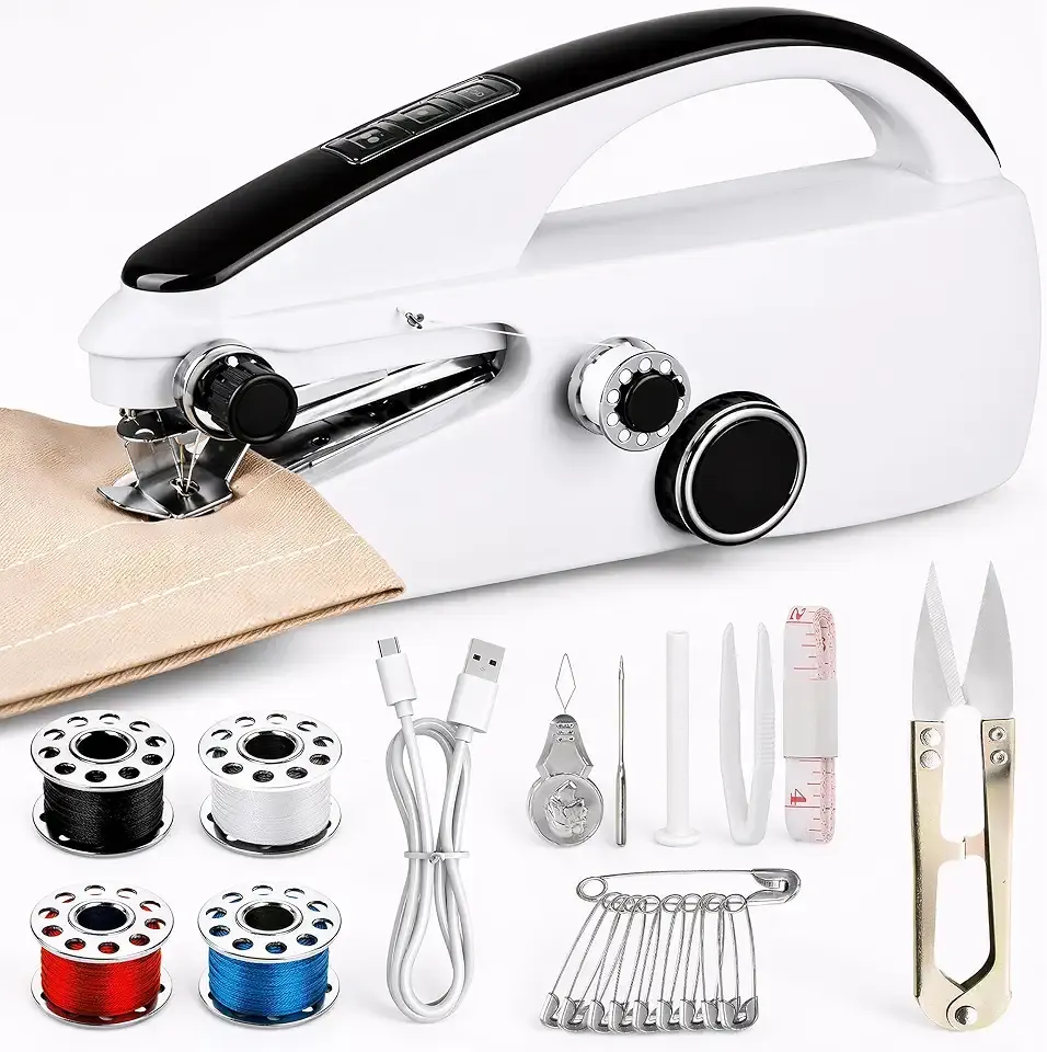 Handheld Sewing Machine, Portable Mini Sewing Machine for Beginners Adults