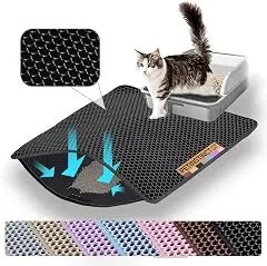 Petinstinct Cat Litter Mat, Double Layer H…
