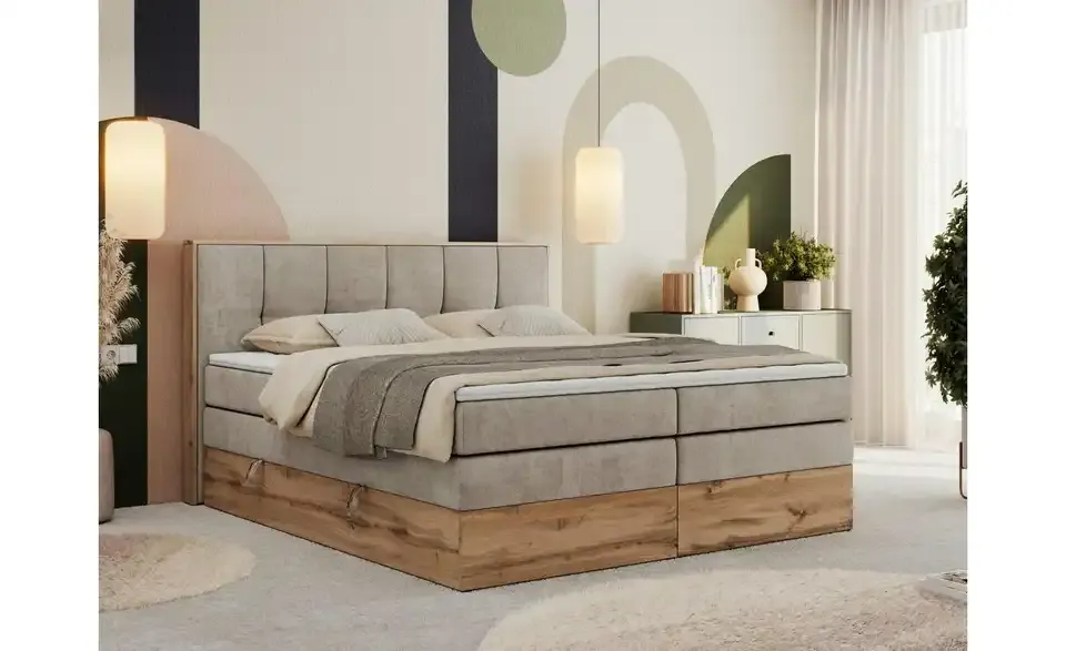 Boxspringbett mit Bettkasten Albero 1 King