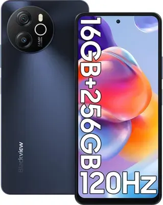 Blackview Shark 8 Smartphone Handy Ohne Vertrag 16GB+256GB 120Hz 2.4K 6.78" FHD+, Helio G99 Handy Ohne Vertrag, 64MP+13MP Kamera, 5000mAh