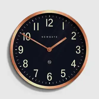 Newgate Master Edwards Clock Radial Copper