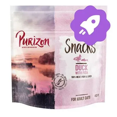 Offre d'essai : Croquettes, boîtes et friandises Purizon pour chat